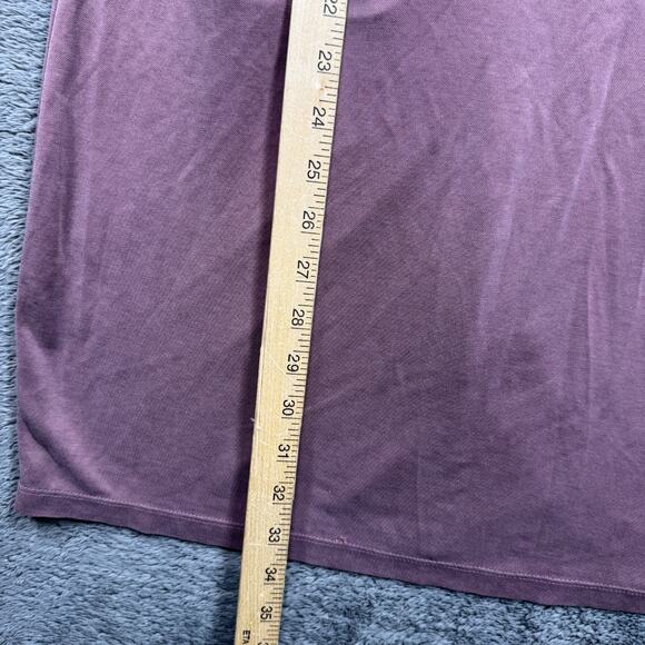 Sigrid Olsen Modal T Shirt Shift Dress Womens S Mauve Pink Super Soft Sleeveless - Picture 7 of 7